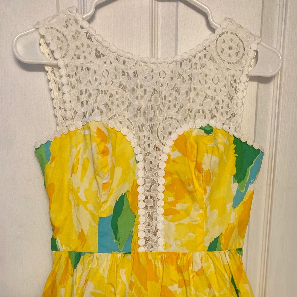 Lilly Pulitzer Sunglow Yellow First Impressions Reagan Dress